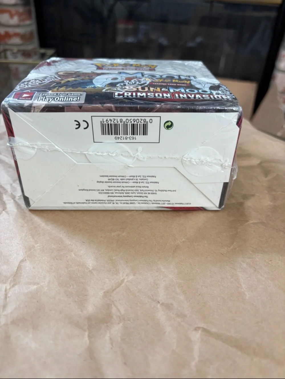 Pokemon TCG Sun and Moon Crimson Invasion Booster Box sealed - Picture 6 of 6